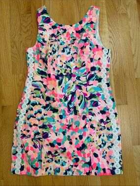 Lilly pulitzer Mila shift in pina colada club size 10